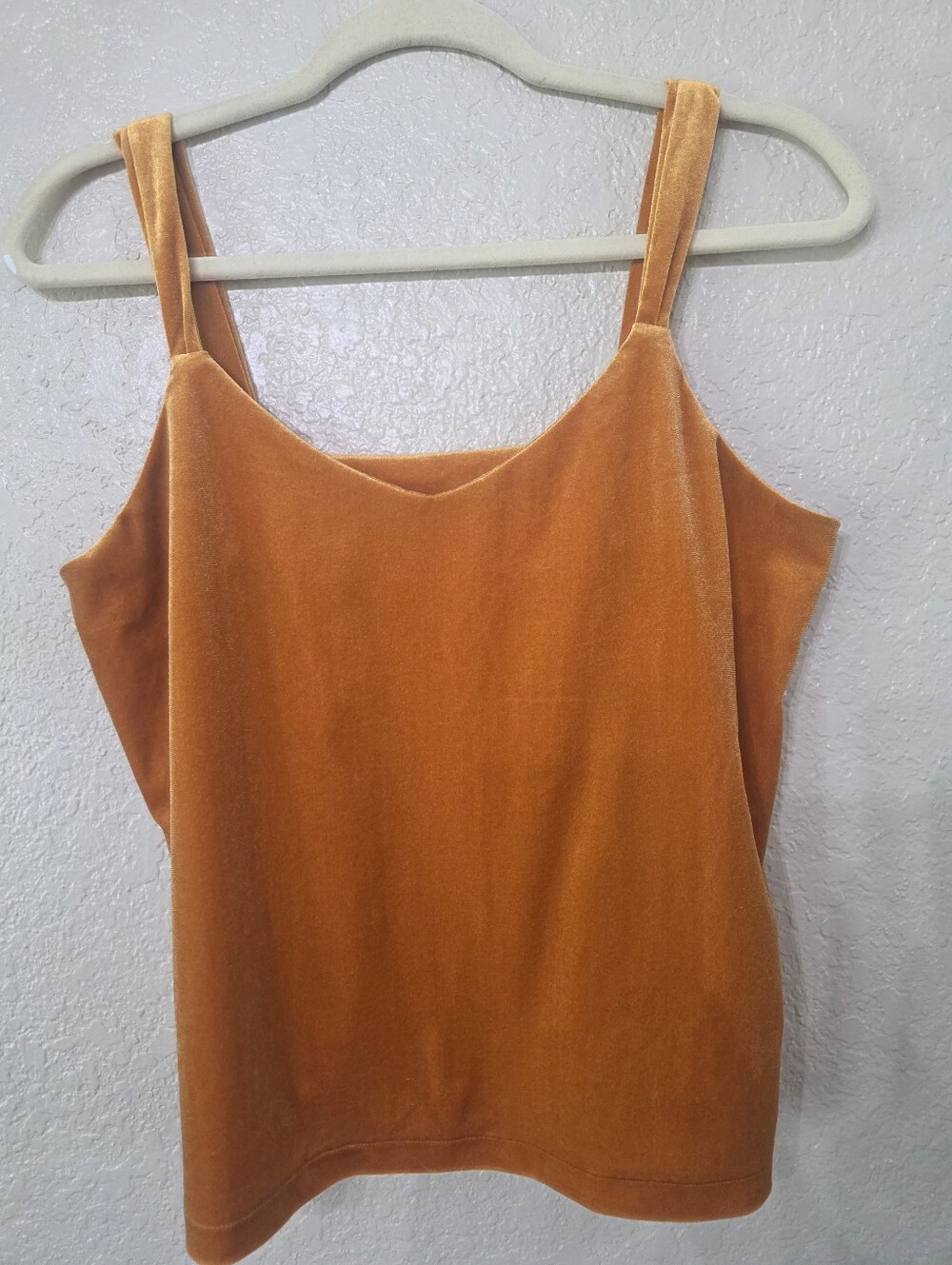 Old Navy Velvet Feel Tank Top - Burnt Orange